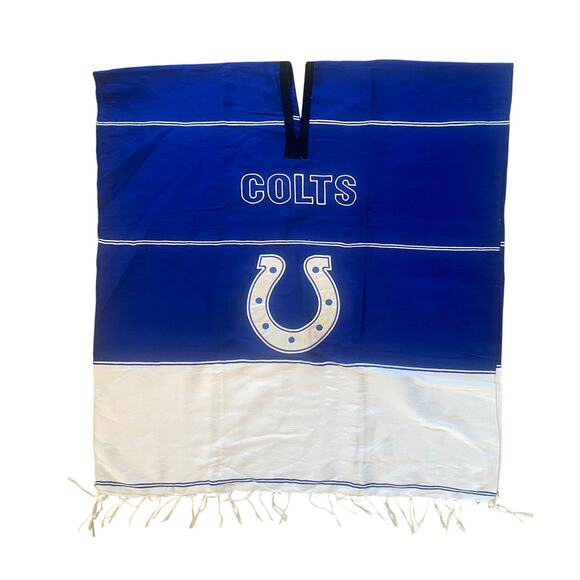 Indianapolis Colts NFL Stadium Poncho and Scarf Set of 2 - Picture 2 of 10